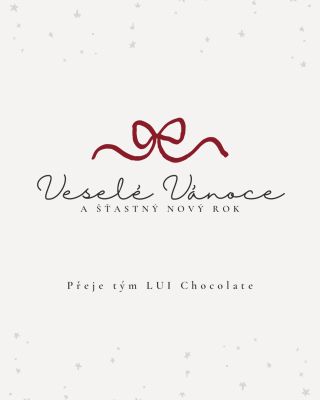 Celý tým LUI vám přeje ty nejkrásnější Vánoce a šťastný nový rok 2026! 🥂🥳🍾